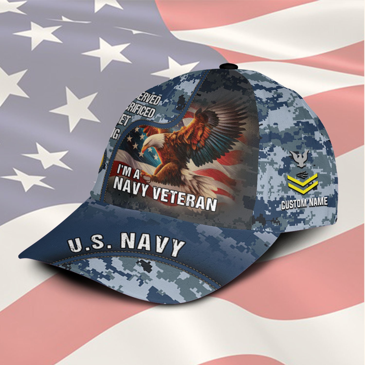 US Navy, The Sea is Ours - Classic Cap - Image 2