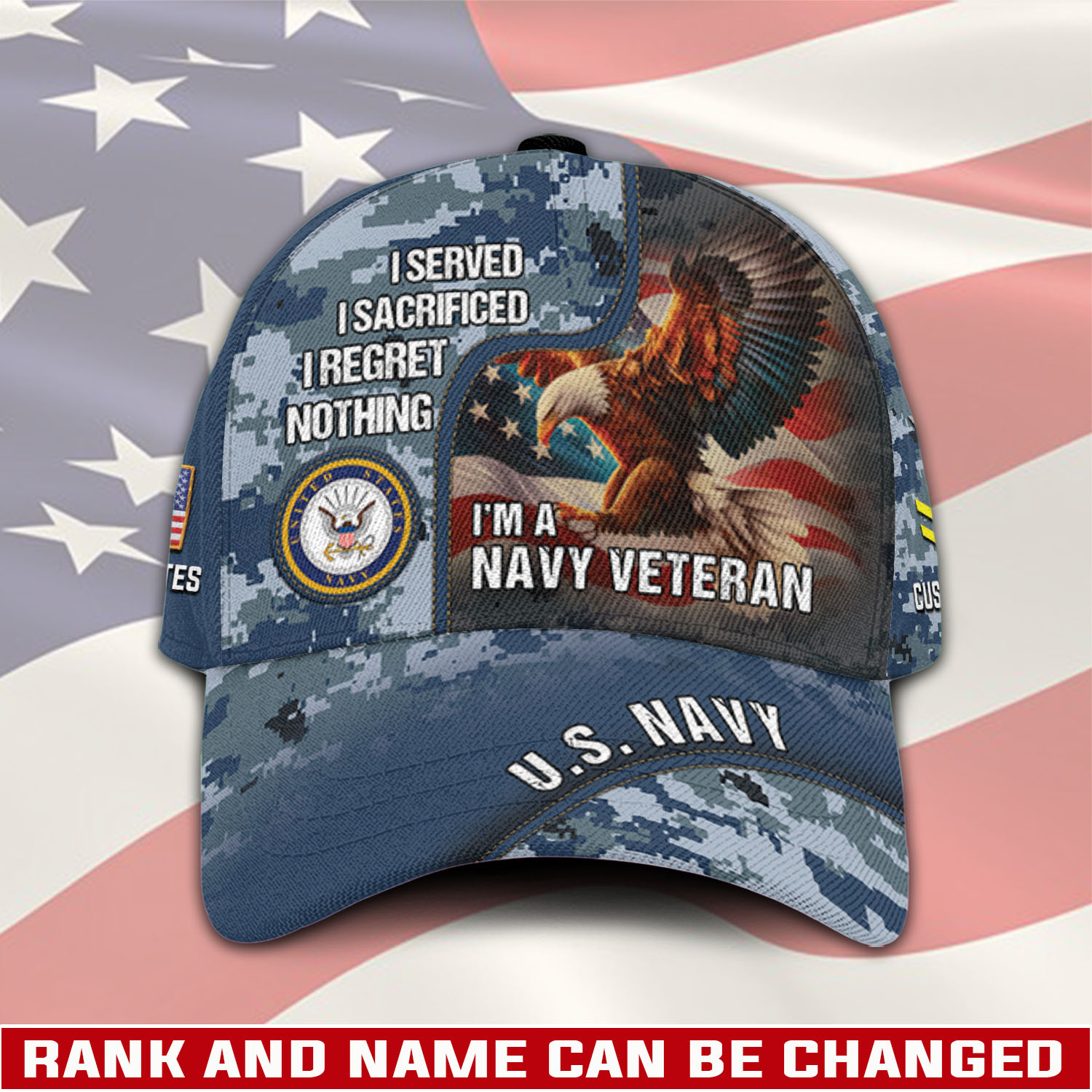 US Navy, The Sea is Ours - Classic Cap