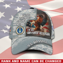 US Air Force, E 6 Air Force Technical Sergeant - Classic Cap