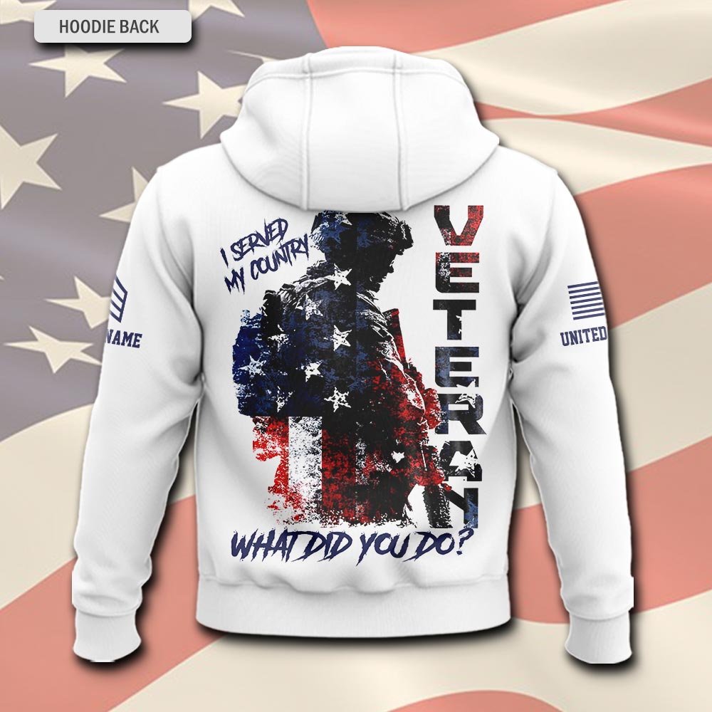 US Army, O 3 Army Captain - Hoodie - Image 3