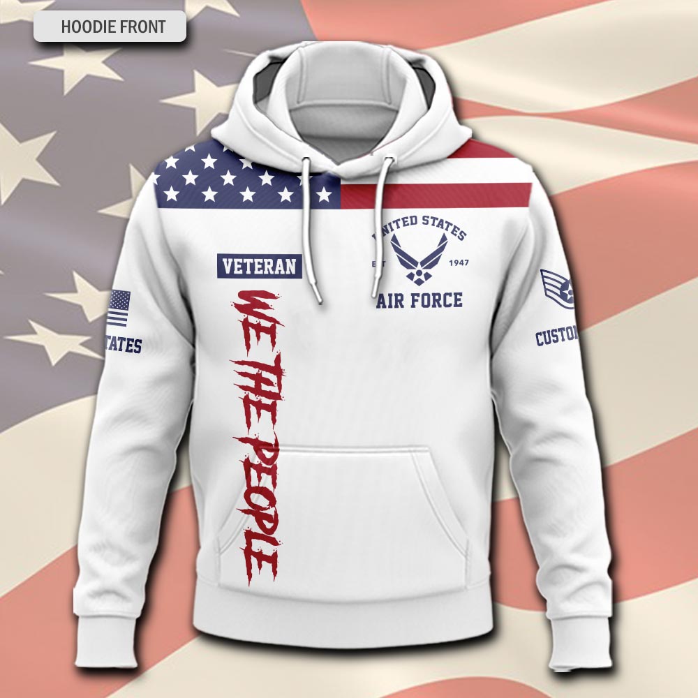 US Air Force , Freedom Isn't Free - Hoodie - Image 2