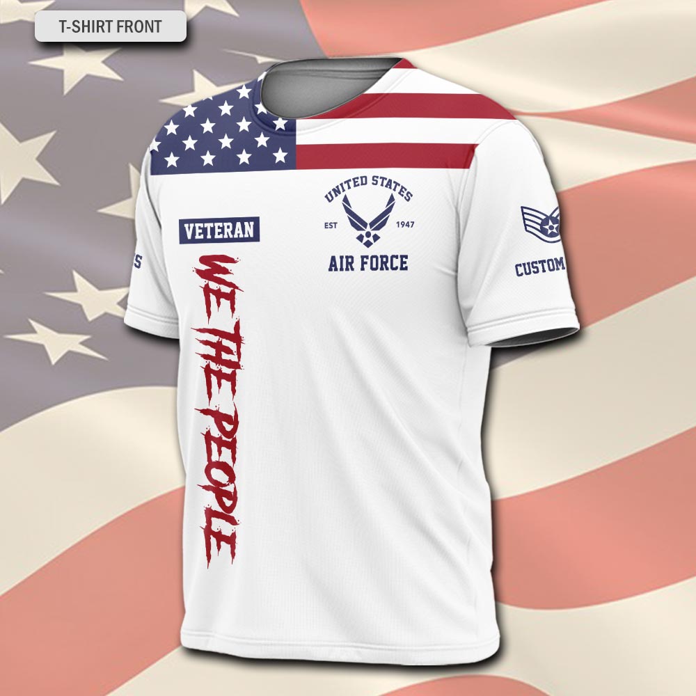 US Air Force , E 9 Air Force Command Chief Master Sergeant - T-Shirt - Image 2