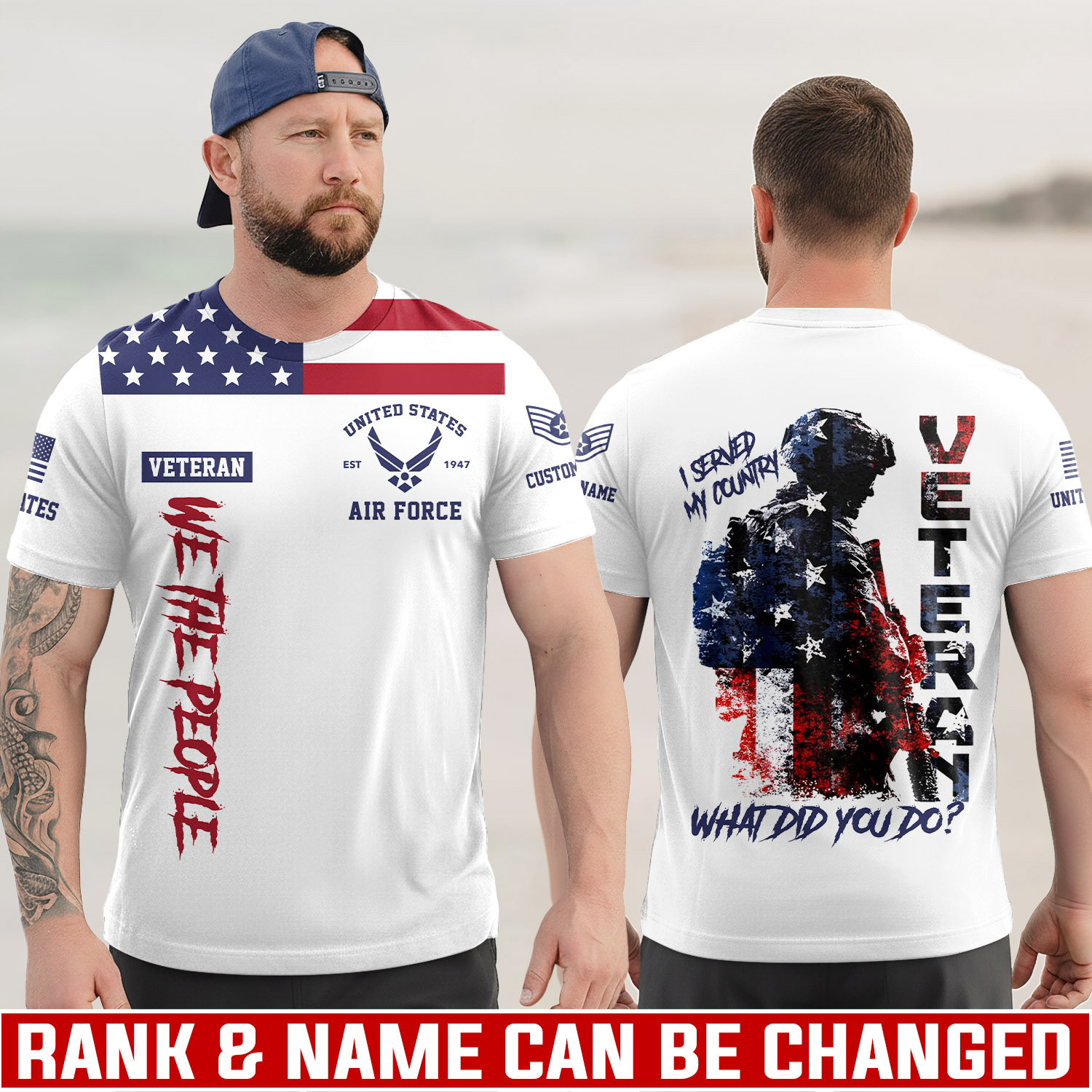 US Air Force , E 9 Air Force Command Chief Master Sergeant - T-Shirt