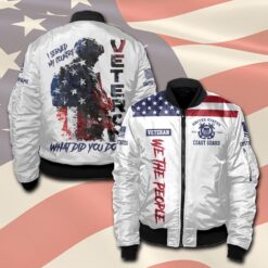 US Coast Guard, E 5 Gold - Bomber Jacket