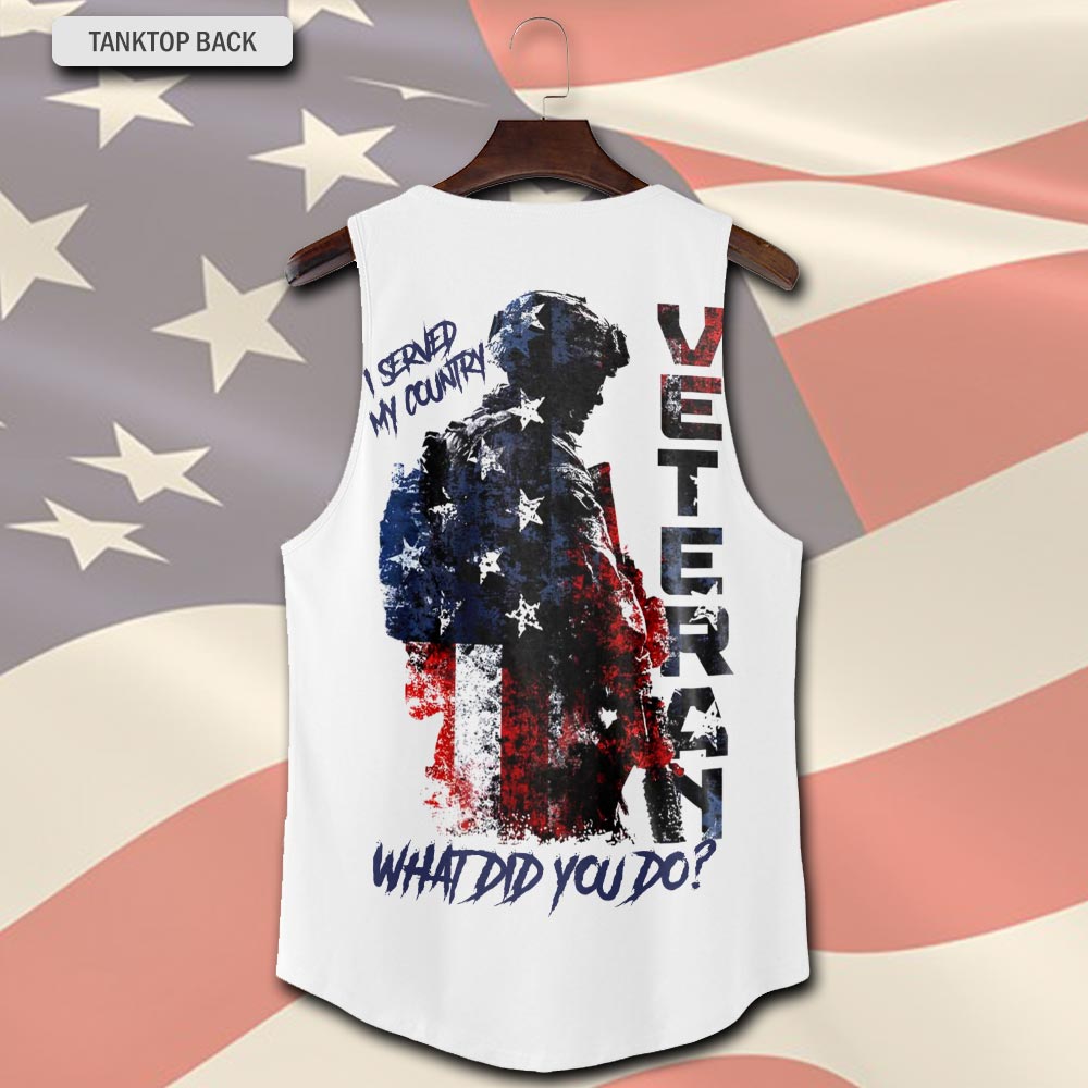 US Marine Corps, Land Of The Free, Because Of The Brave - Tank-Top - Image 3