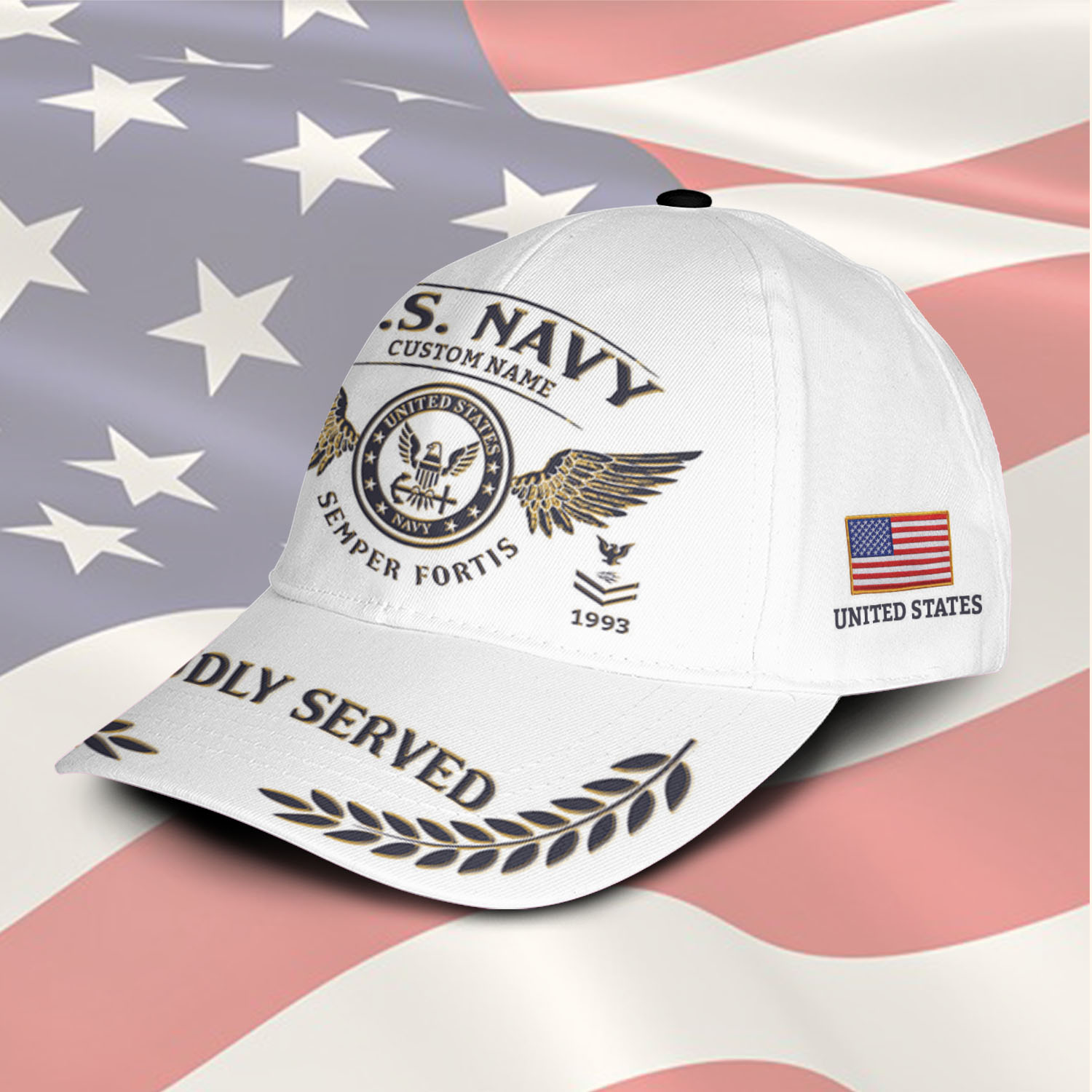US Navy, Life And Pride - Classic Cap - Image 2
