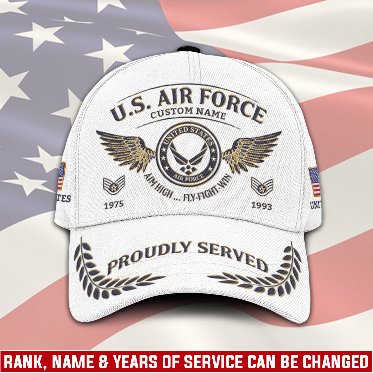 US Air Force, Service Before Self - Classic Cap