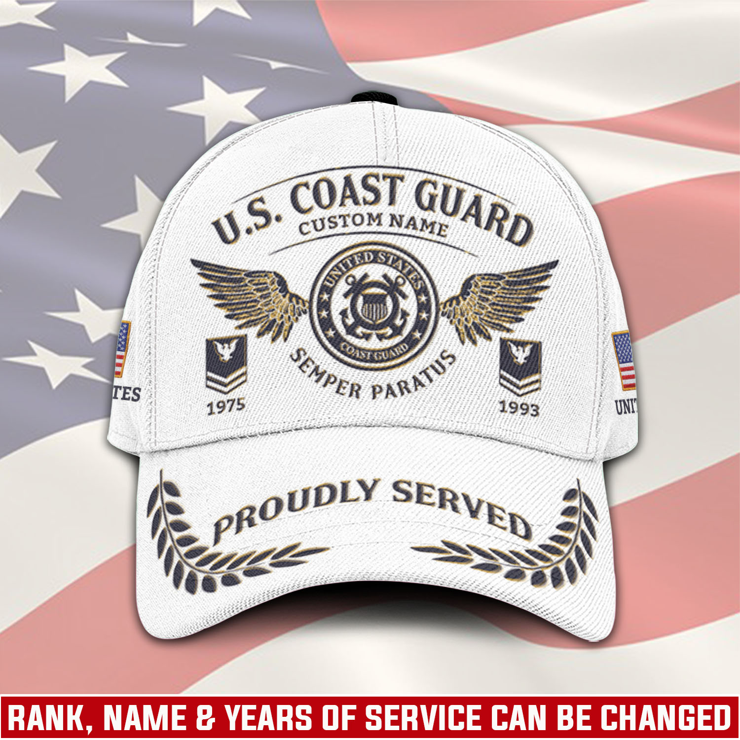 US Coast Guard, E 2 Blue - Classic Cap