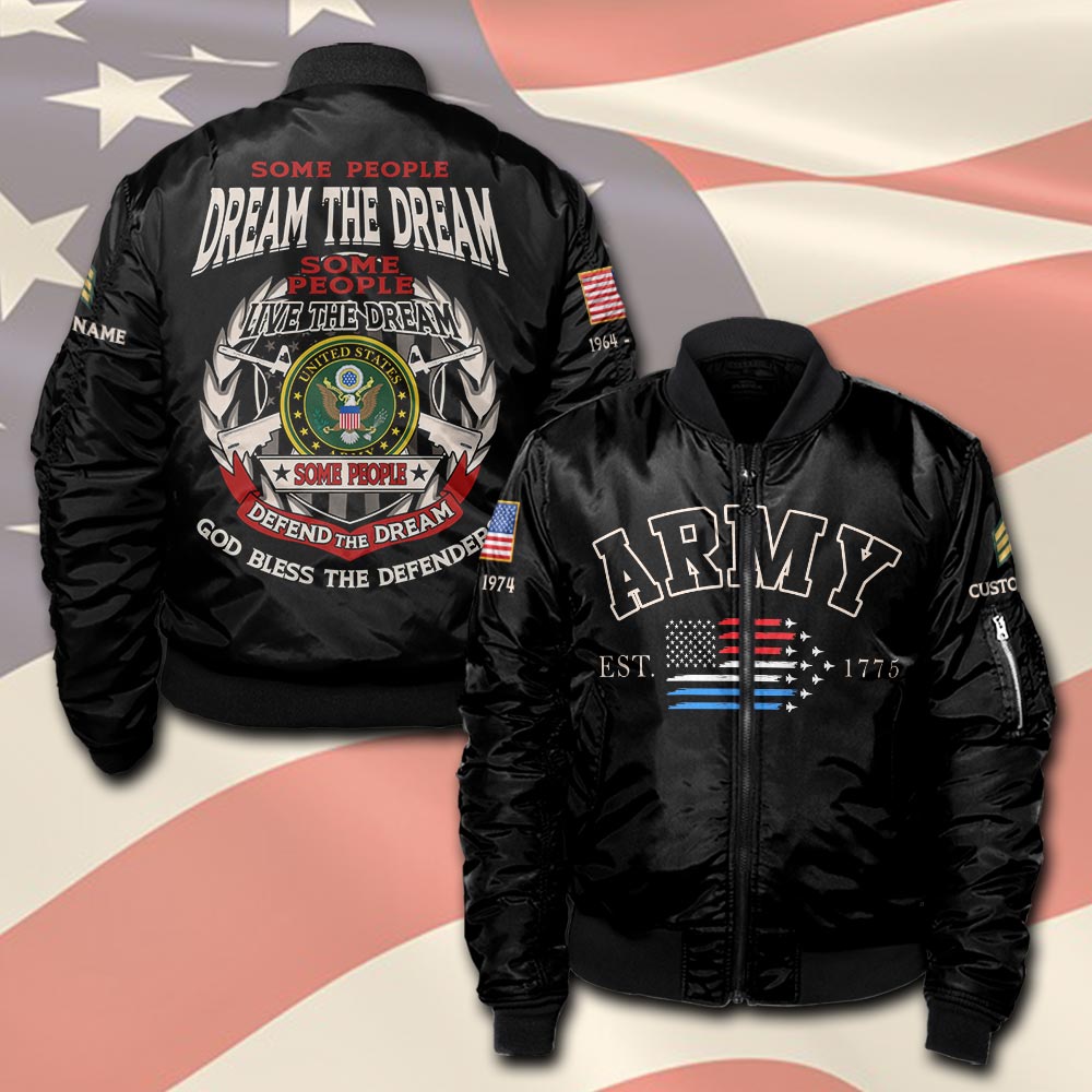 US Army, E 8 Army Master Sergeant - Bomber Jacket