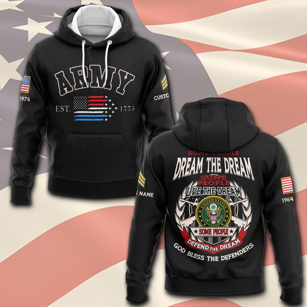 US Army, No One Gets Left Behind - Hoodie