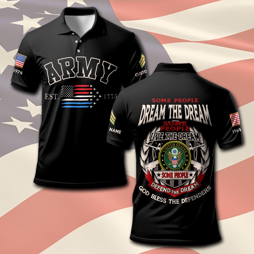 US Army, O 4 Army Major - Polo Shirt