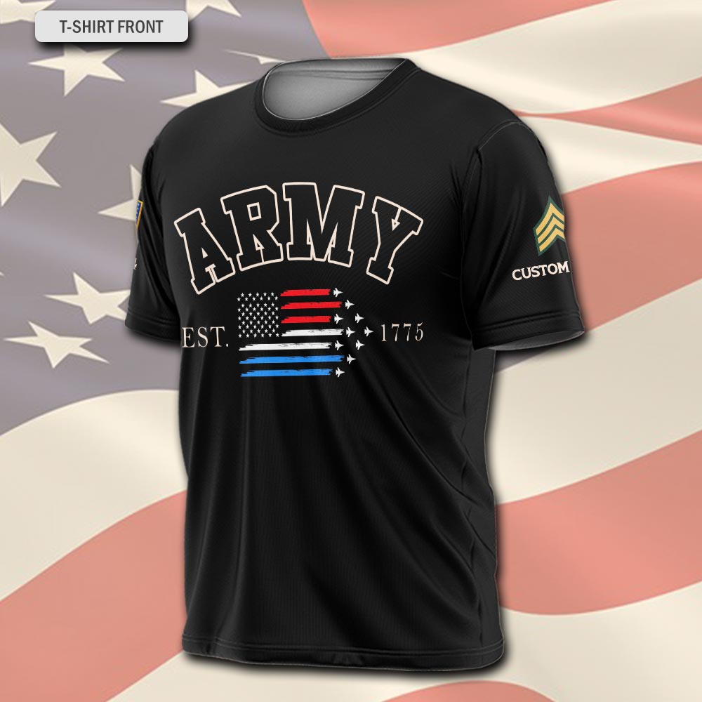 US Army, Freedom Isn't Free - T-Shirt - Image 2