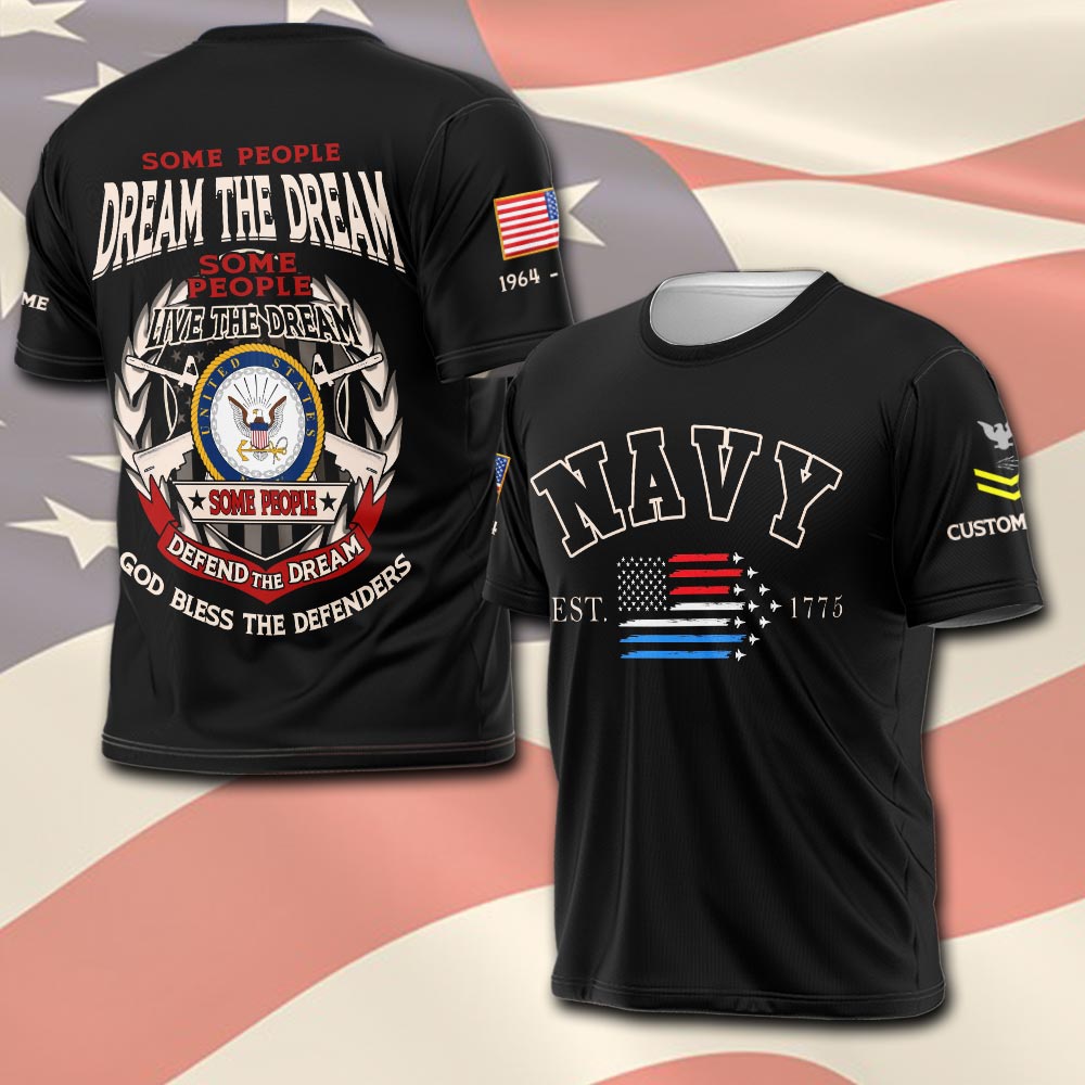 US Navy, Proud Veteran - T-Shirt