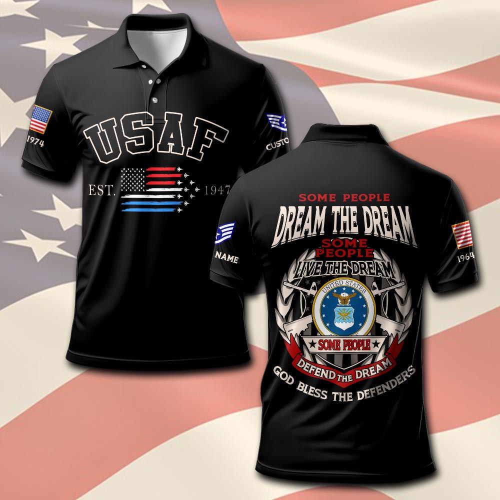 US Air Force , Defender of Freedom - Polo Shirt