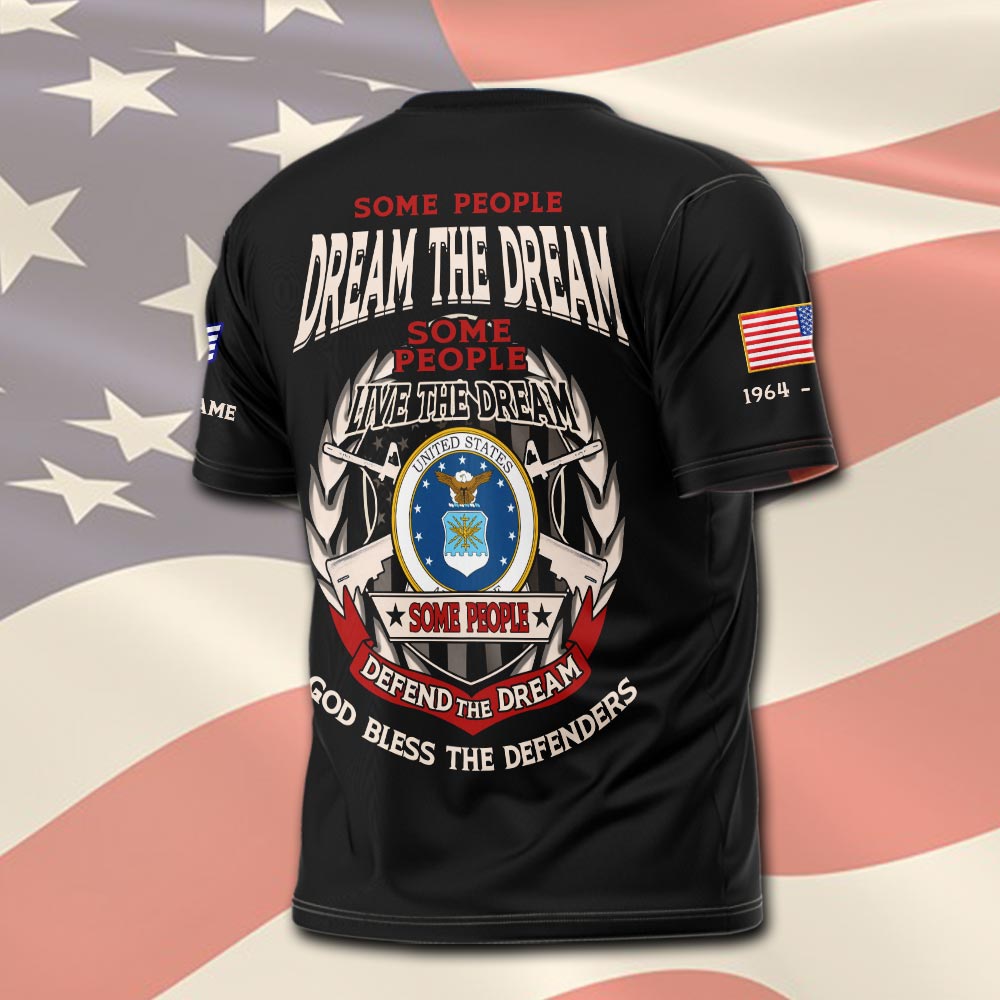 US Air Force , E 5 Air Force Staff Sergeant - T-Shirt - Image 3