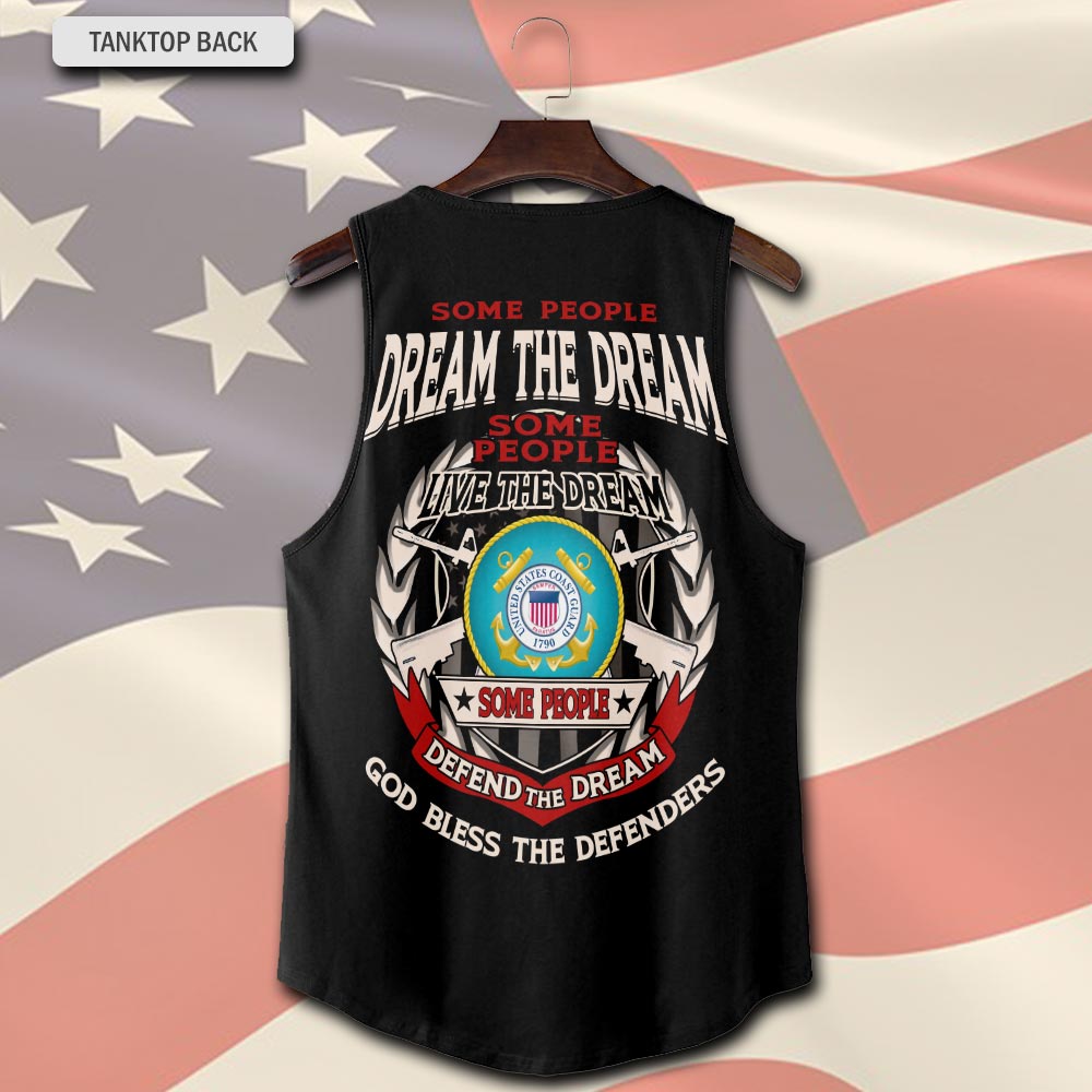 US Coast Guard, E 7 Red - Tank-Top - Image 3