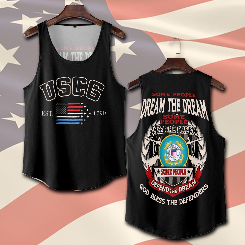 US Coast Guard, E 7 Red - Tank-Top