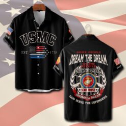 US Marine Corps, The Jarheads - Short Sleeve Button Shirt