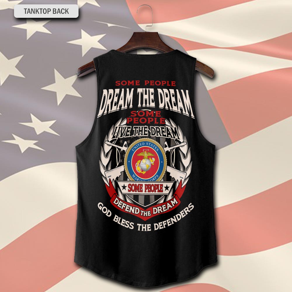 US Marine Corps, E 8 Marines Master Sergeant - Tank-Top - Image 3