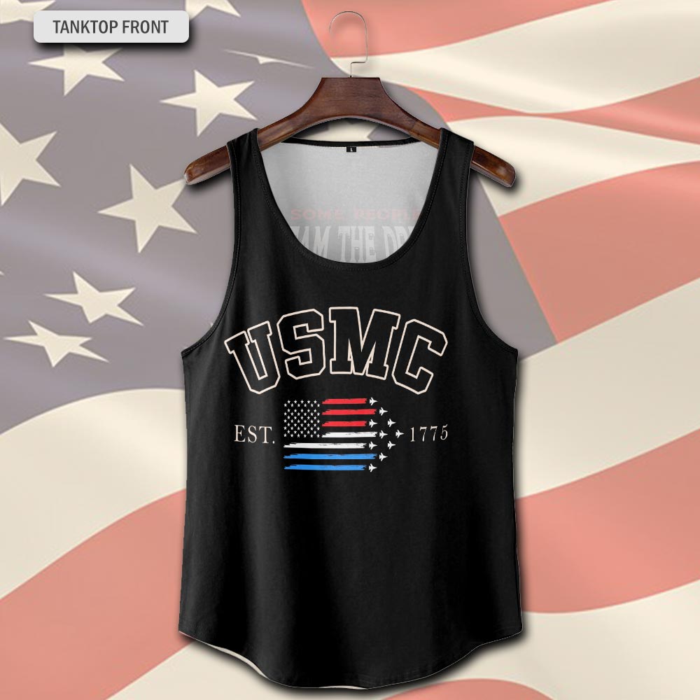 US Marine Corps, E 8 Marines Master Sergeant - Tank-Top - Image 2