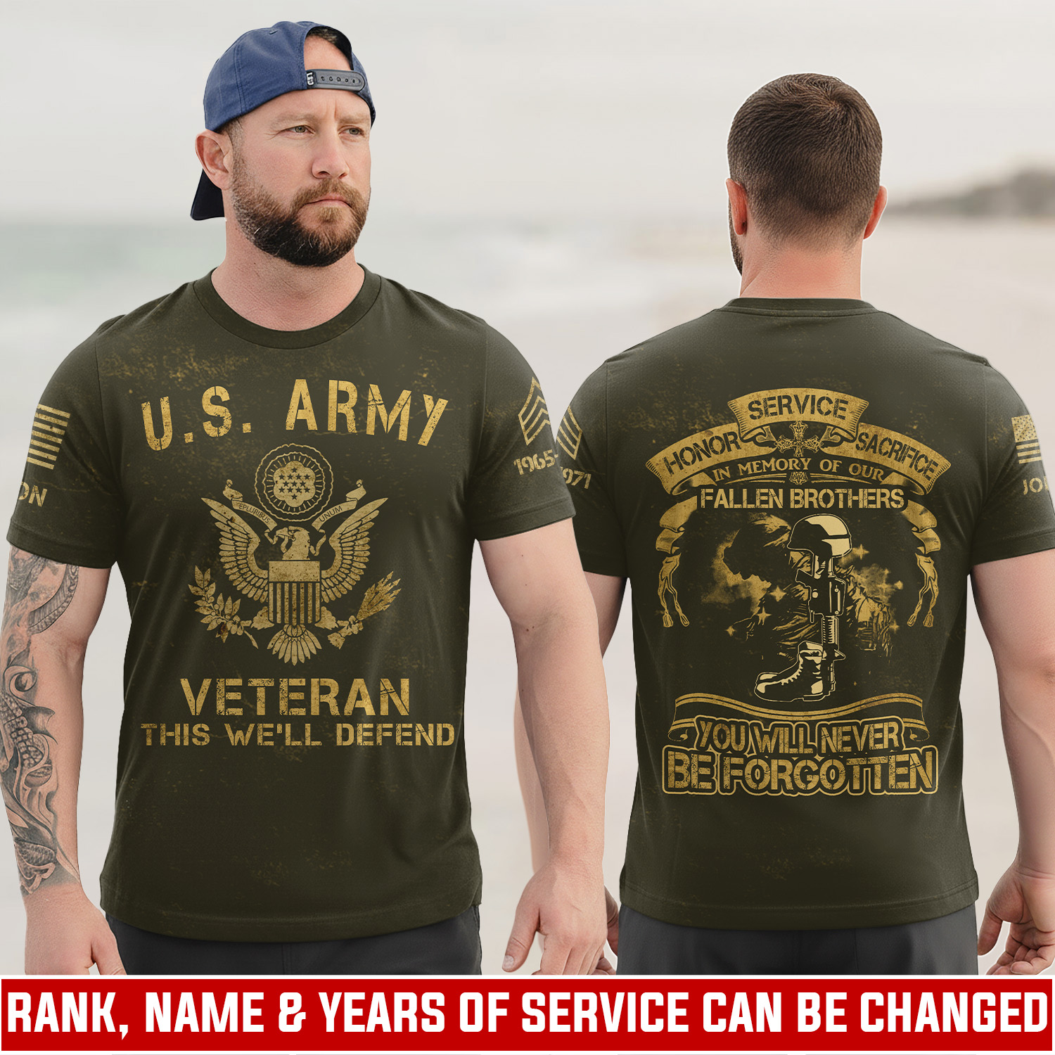 US Army, W 4 Army Chief Warrant Officer 4 - T-Shirt