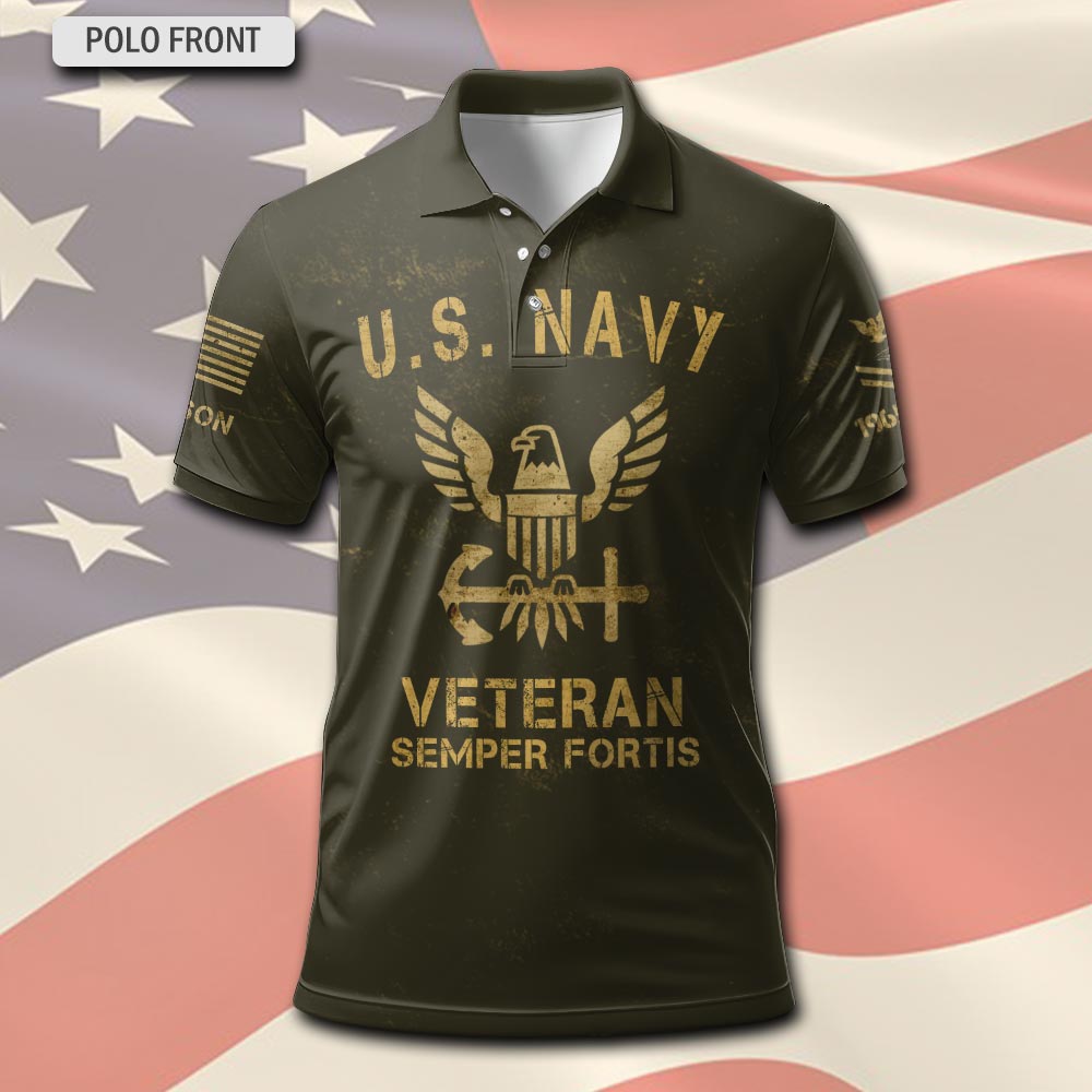 US Navy, The Sea is Ours - Polo Shirt - Image 2