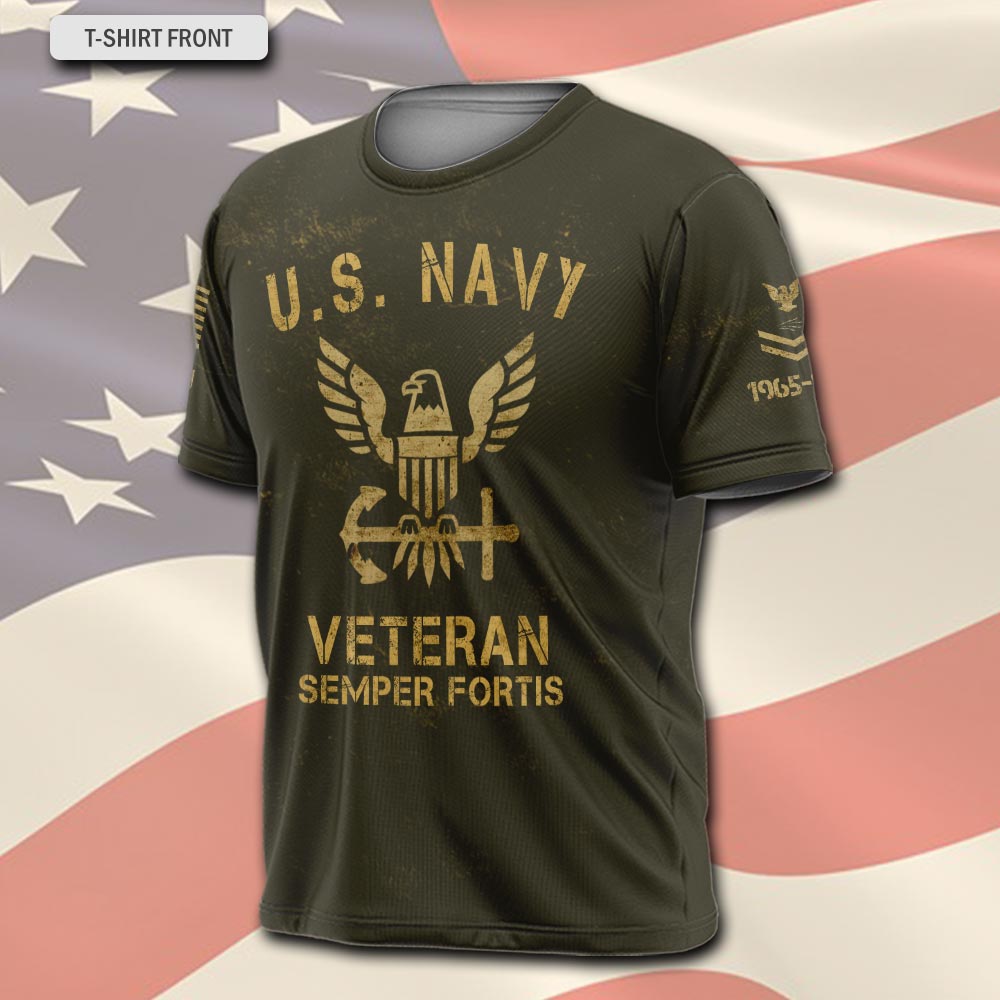 US Navy, Freedom Over Fear - T-Shirt - Image 2