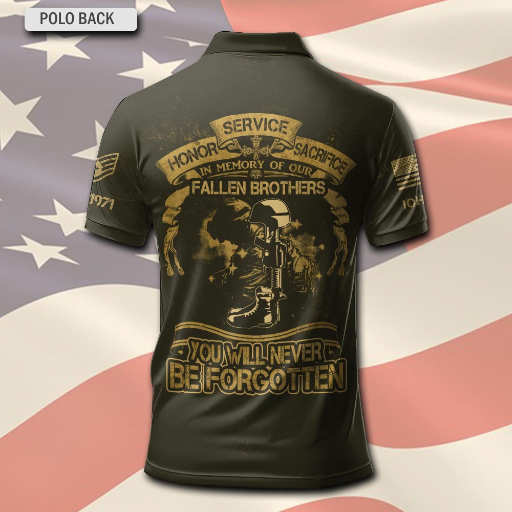 US Air Force , O 3 Air Force Captain - Polo Shirt - Image 3