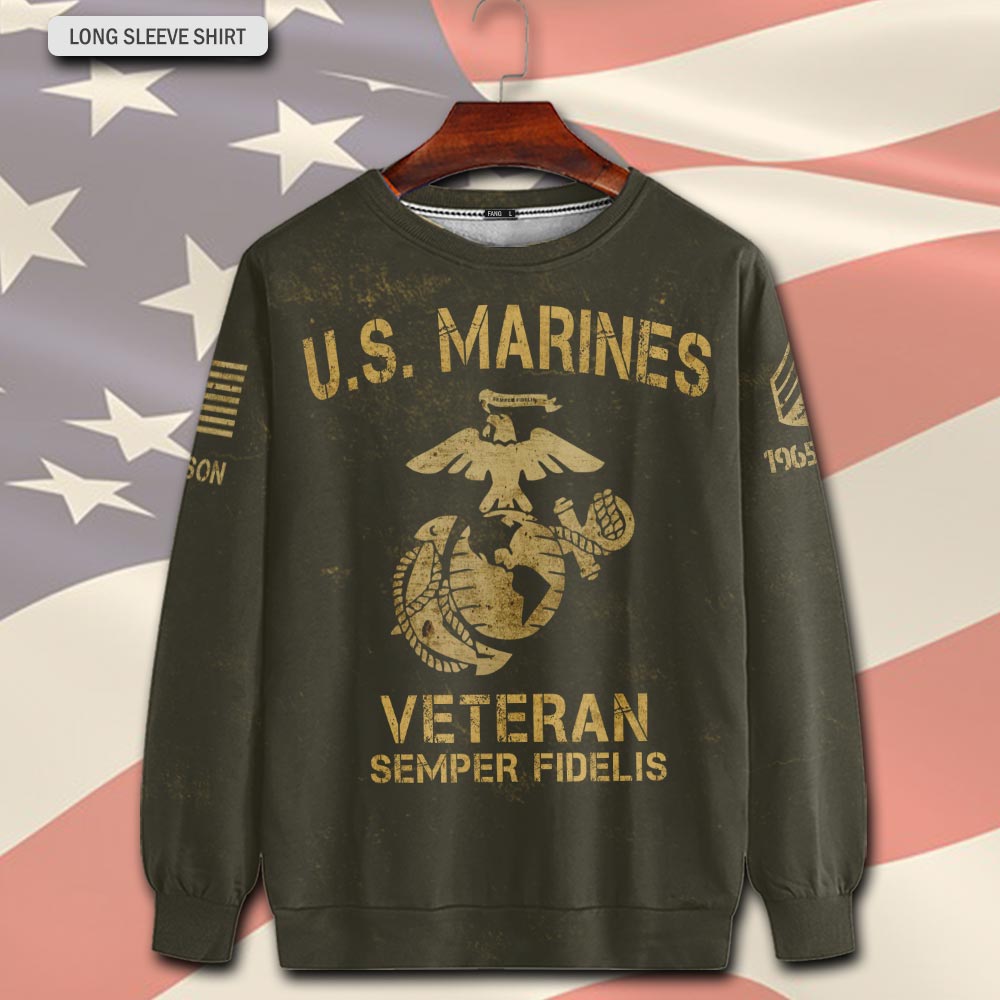 US Marine Corps, E 6 Marines Staff Sergeant - Sweatshirt - Image 2