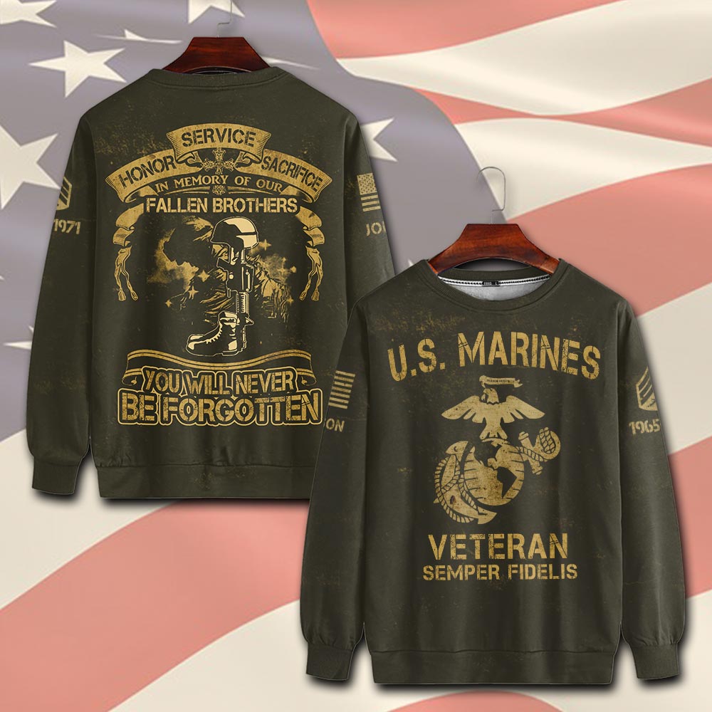 US Marine Corps, E 6 Marines Staff Sergeant - Sweatshirt