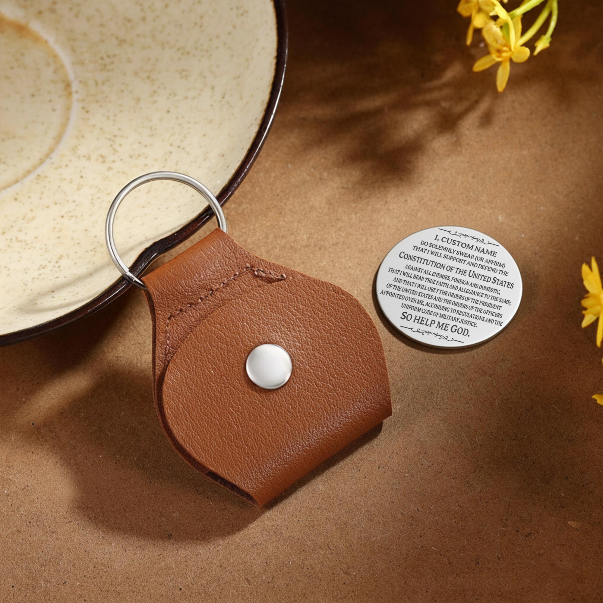 US Air Force, O 4 Air Force Major - Military Engraved Challenge Coin - Image 4