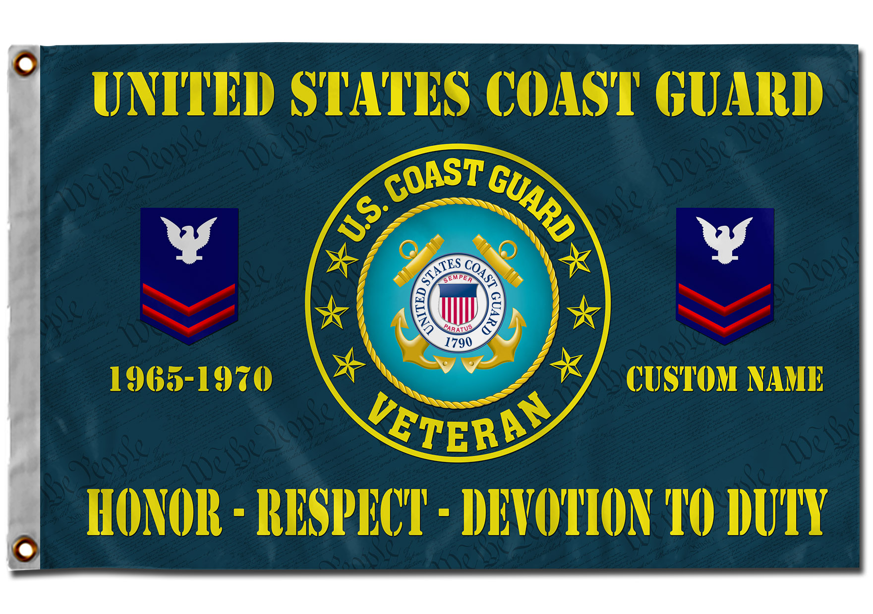 US Coast Guard, All Gave Some, Some Gave All - Flying Flag 5×8 Feet(152×244 Cm) - Image 3
