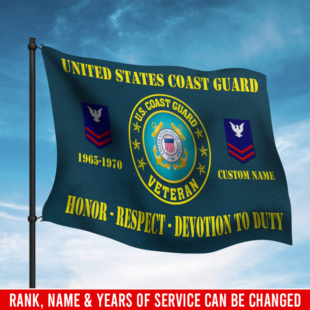 US Coast Guard, All Gave Some, Some Gave All - Flying Flag 5×8 Feet(152×244 Cm)