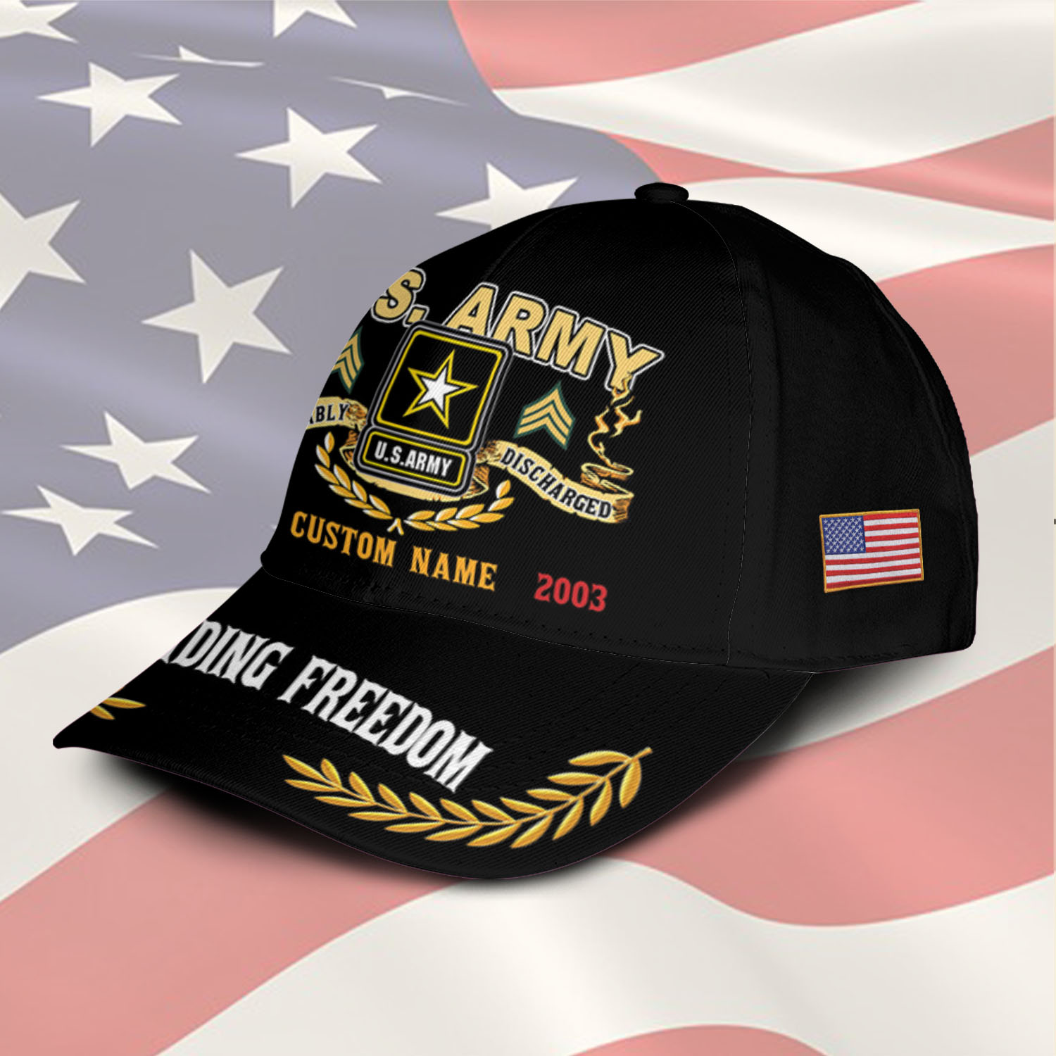 US Army, Honoring All Who Served - Classic Cap - Image 2