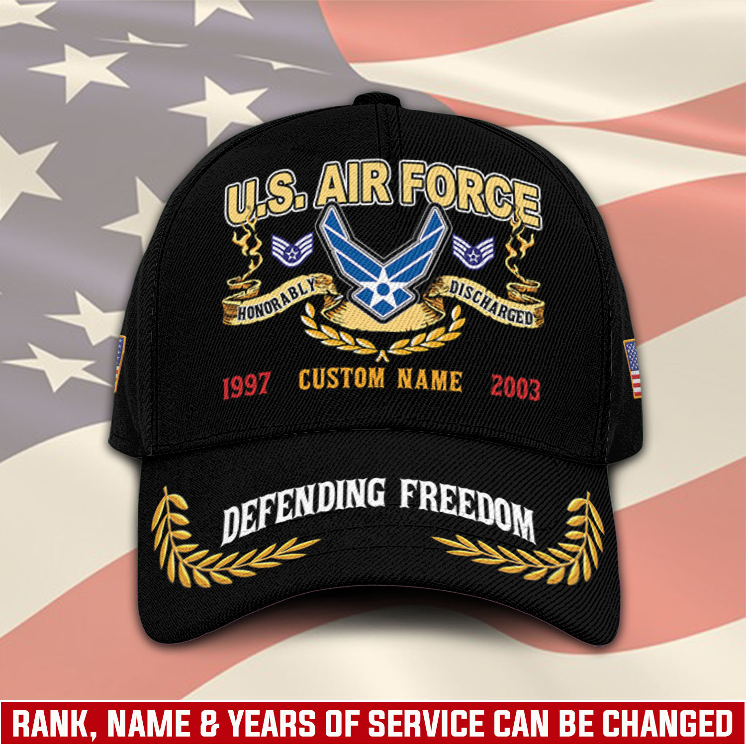 US Air Force, E 5 Air Force Staff Sergeant - Classic Cap