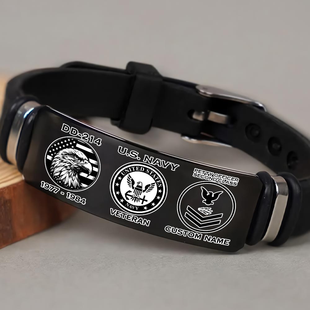 US Navy, Honor, Duty, Service - Bracelet - Image 4