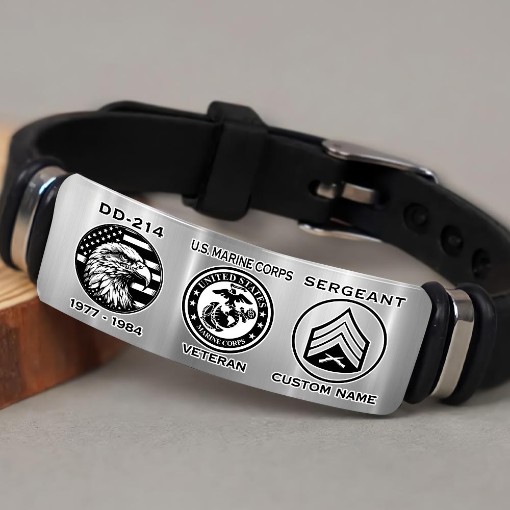 US Marine Corps, No One Gets Left Behind - Bracelet - Image 3