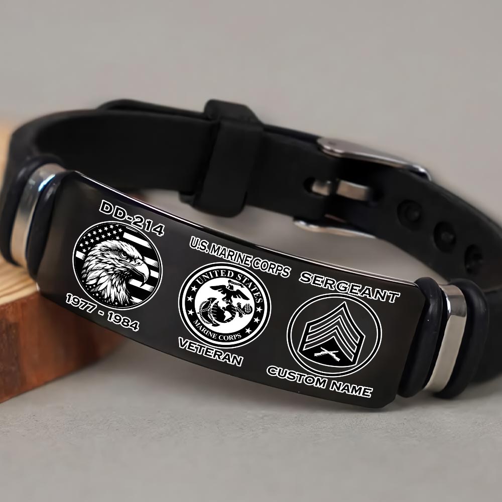 US Marine Corps, No One Gets Left Behind - Bracelet - Image 4