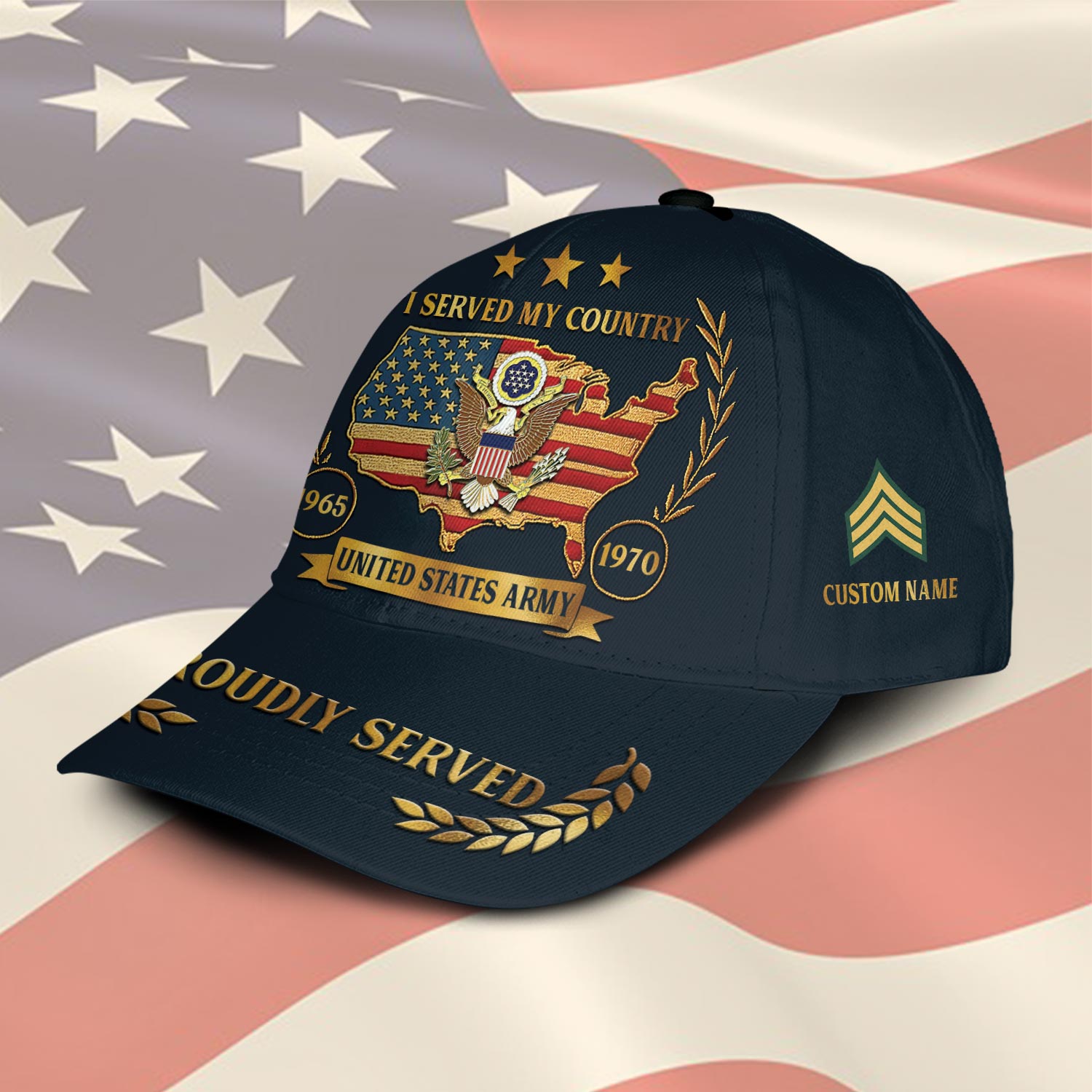 US Army, Thank a Veteran - Classic Cap - Image 2