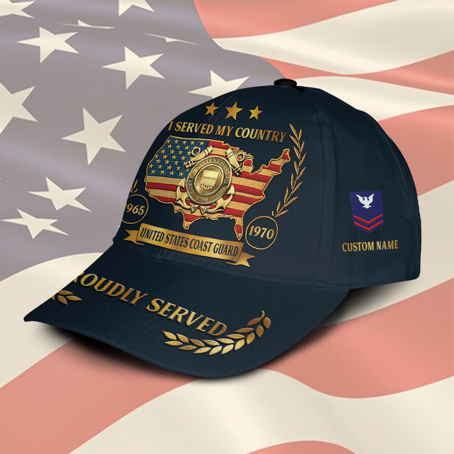US Coast Guard, All Gave Some, Some Gave All - Classic Cap - Image 2