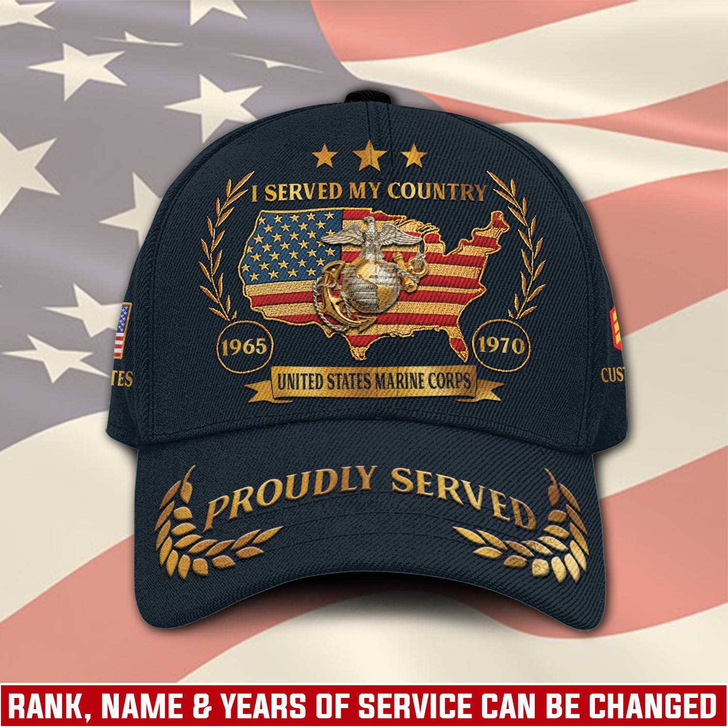 US Marine Corps, Always Remember, Never Forget - Classic Cap