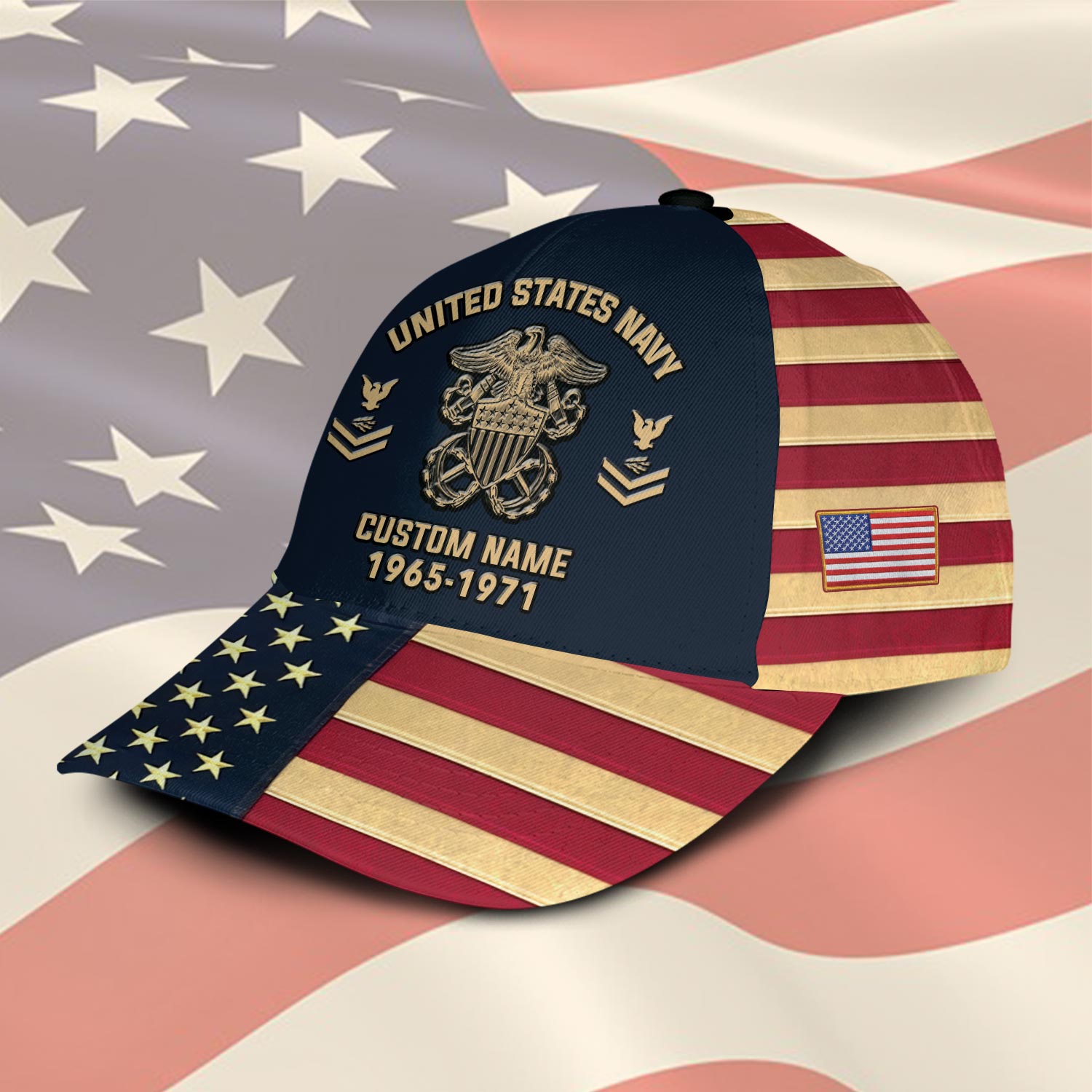 US Navy, Once A Sailor, Always A Sailor - Classic Cap - Image 2