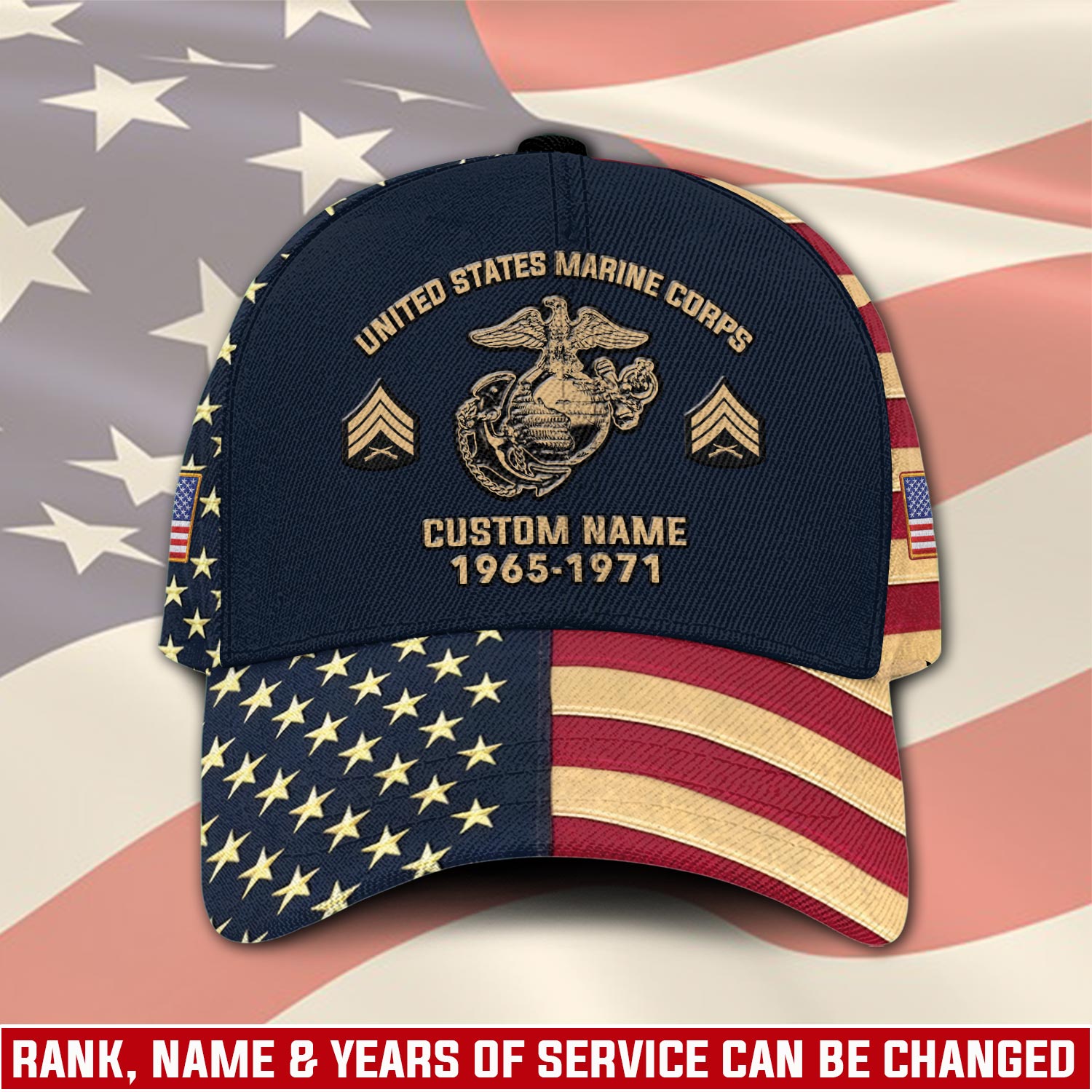 US Marine Corps, W 4 Marines Chief Warrant Officer 4 - Classic Cap