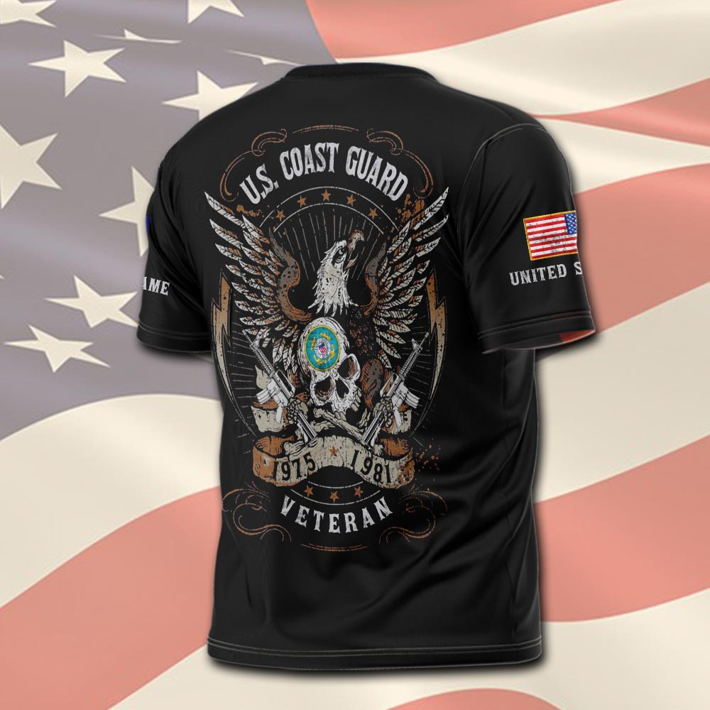 US Coast Guard, Second To None - T-Shirt - Image 3