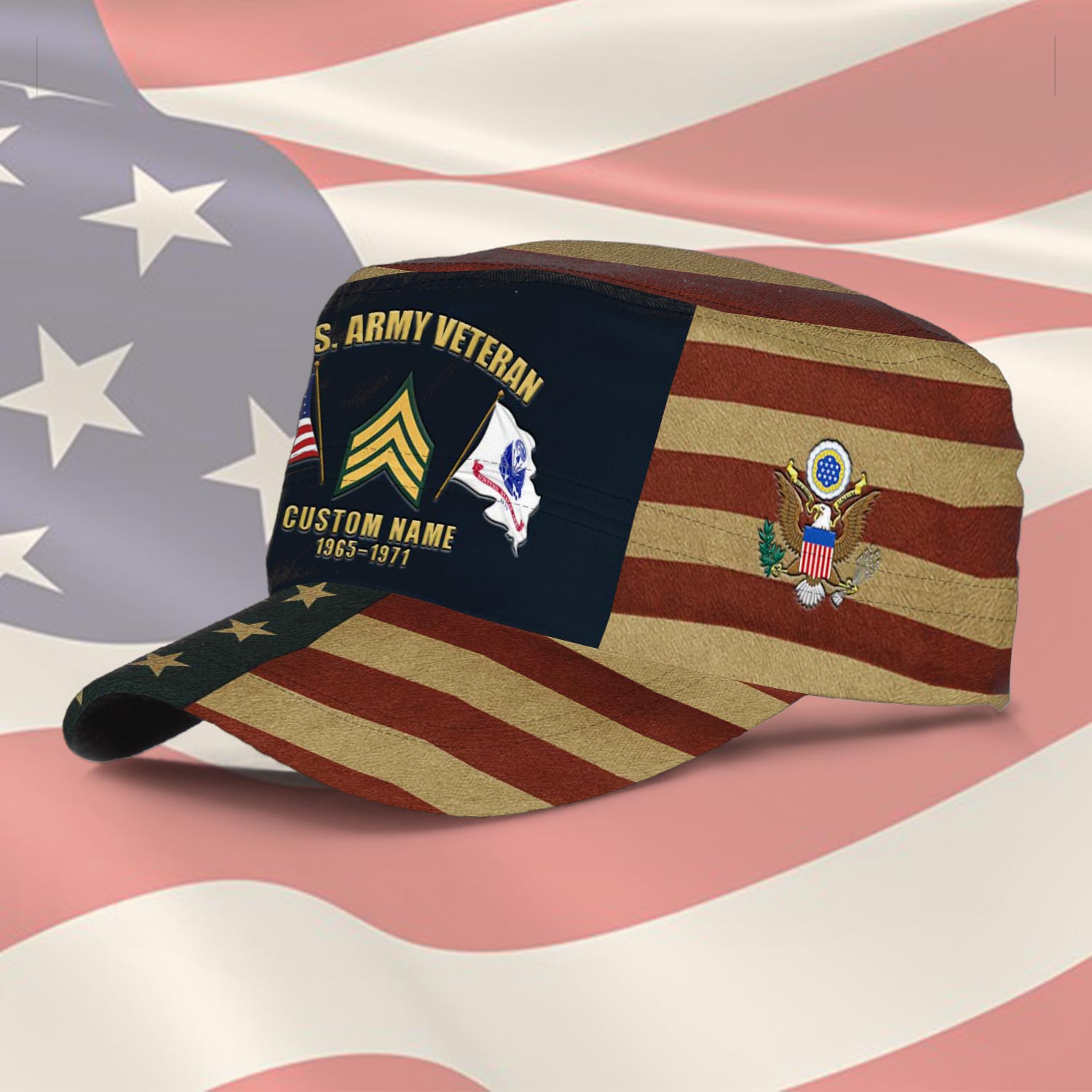 US Army, O 3 Army Captain - Military Cap - Image 2