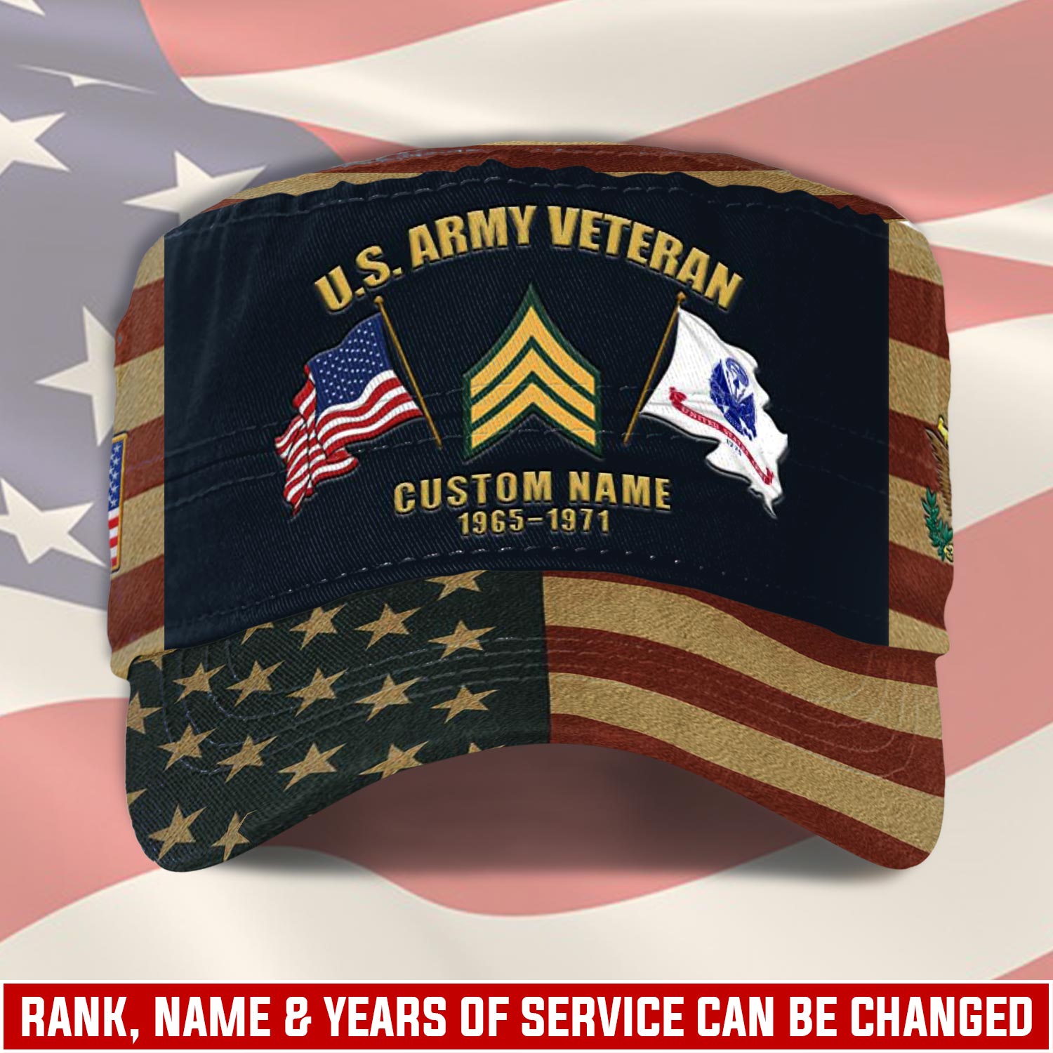 US Army, O 3 Army Captain - Military Cap