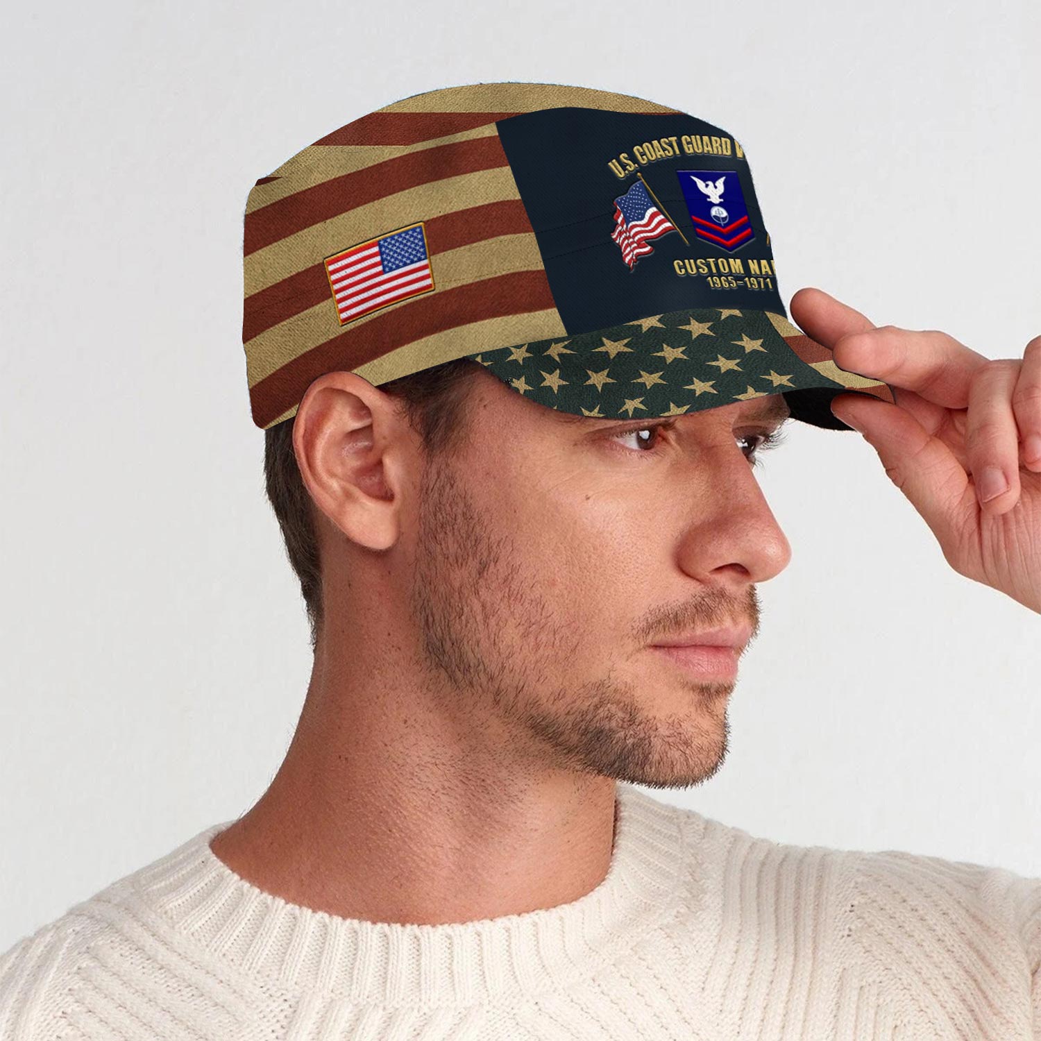 US Coast Guard, No One Gets Left Behind - Military Cap - Image 3