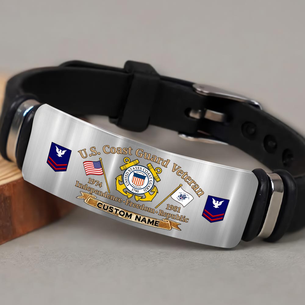 US Coast Guard, No One Fights Alone - Bracelet - Image 3