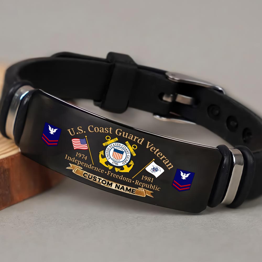 US Coast Guard, No One Fights Alone - Bracelet - Image 4