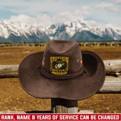 US Marine Corps, Honor, Duty, Service - Cowboy Hat